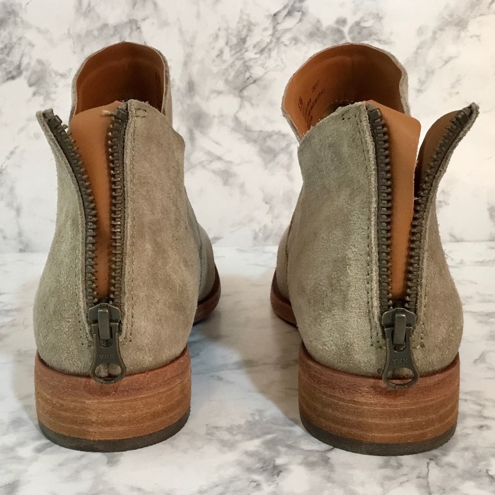 Kork-Ease ‘Ryder’ Tan Leather Suede Ankle Boot - Picture 10 of 16